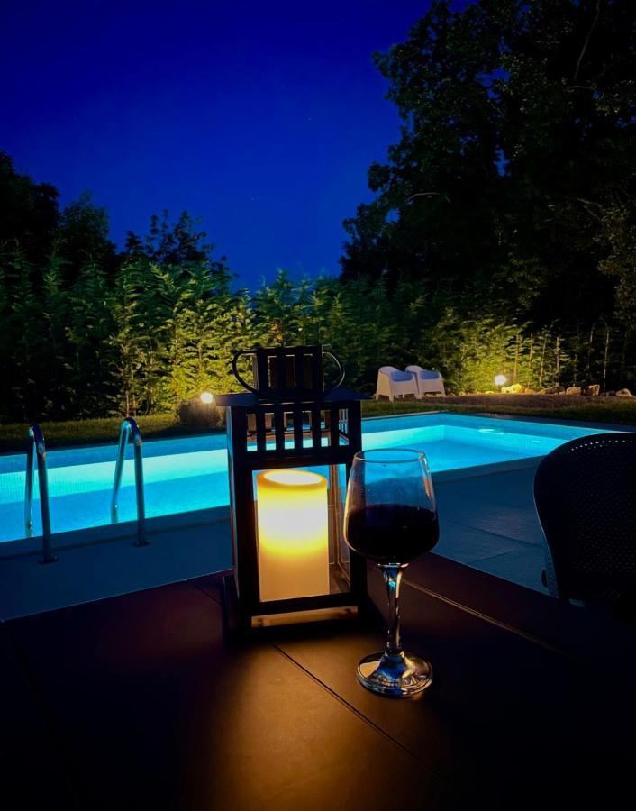 Villa Destiny Nedescina, Istrien, Kroatien 外观 照片